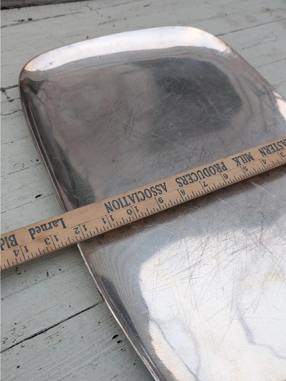 Beautiful VTG Reed&Barton Silver Rectangular Platter Price Firm